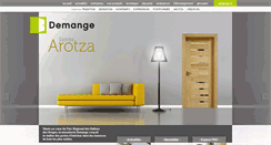 Desktop Screenshot of portes-demange.com